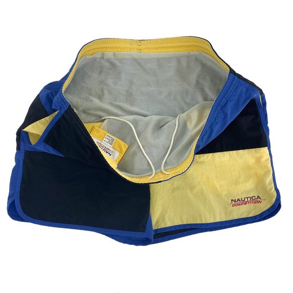 VTG NAUTICA Competition Colorblock Swim Trunks - Picture 7 of 9